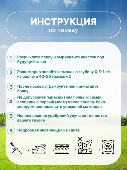 Клевер белый Лифлекс/Ривендел (5 кг) 
