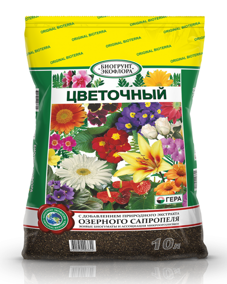 БиоГрунт Цветочный, 10л