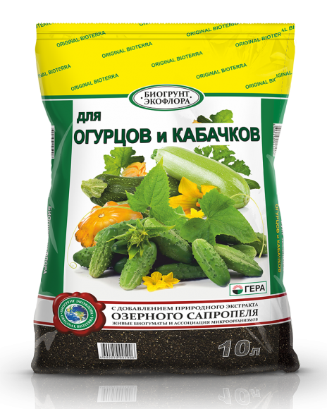БиоГрунт для огурцов, 10л