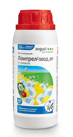 Гербицид избирательного действия Лонтрел 300-Д 500 мл Гербицид избирательного действия Лонтрел 300-Д 500 мл