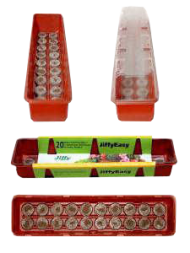 Мини-теплица Jiffy (20 ячеек, 44 мм) Мини-теплица Jiffy (20 ячеек, 44 мм)