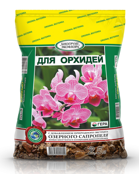 БиоГрунт для орхидей, 2.5л