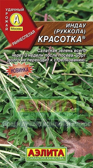 Индау (руккола) Красотка 