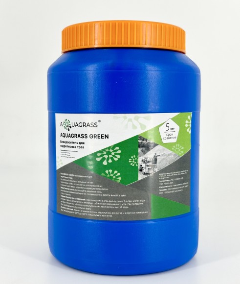 AQUAGRASS GREEN Биокраситель 25 кг 