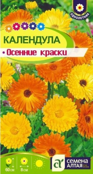 Календула Осенние краски