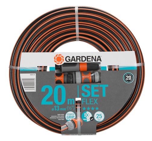 Садовый Шланг Gardena Flex 9x9 (13 мм/20 м)